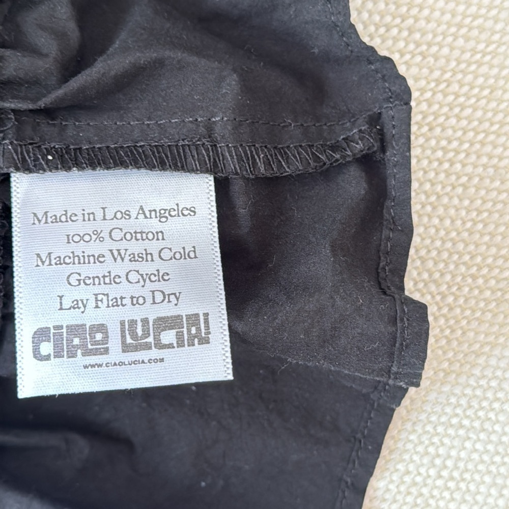 CIAO LUCIA Cinetta Crop Tank Top Size L - Picture 6 of 7